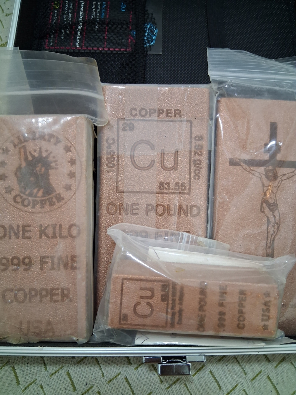 Copper Bullion Bar - Real Natural Copper